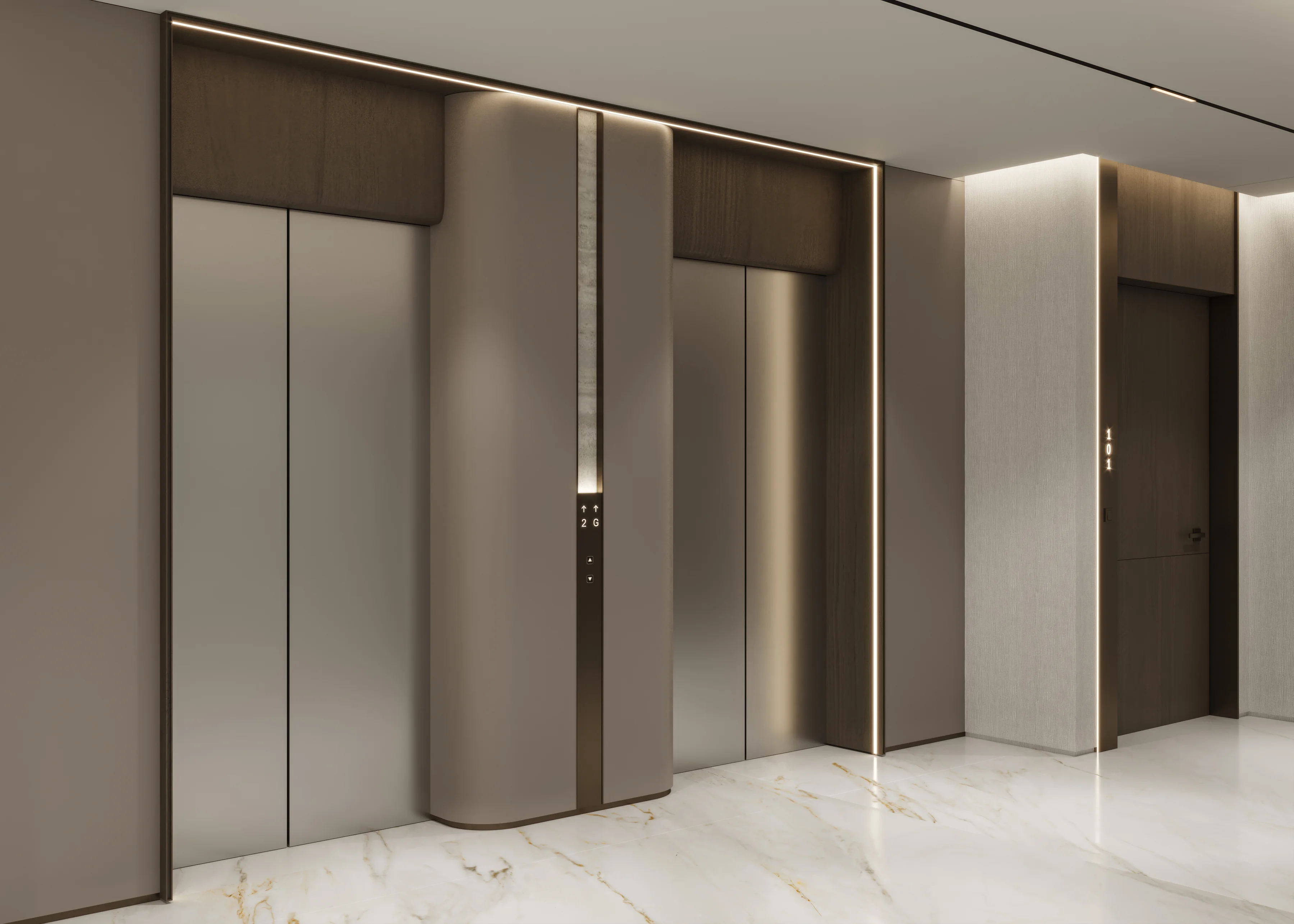 Residential corridor