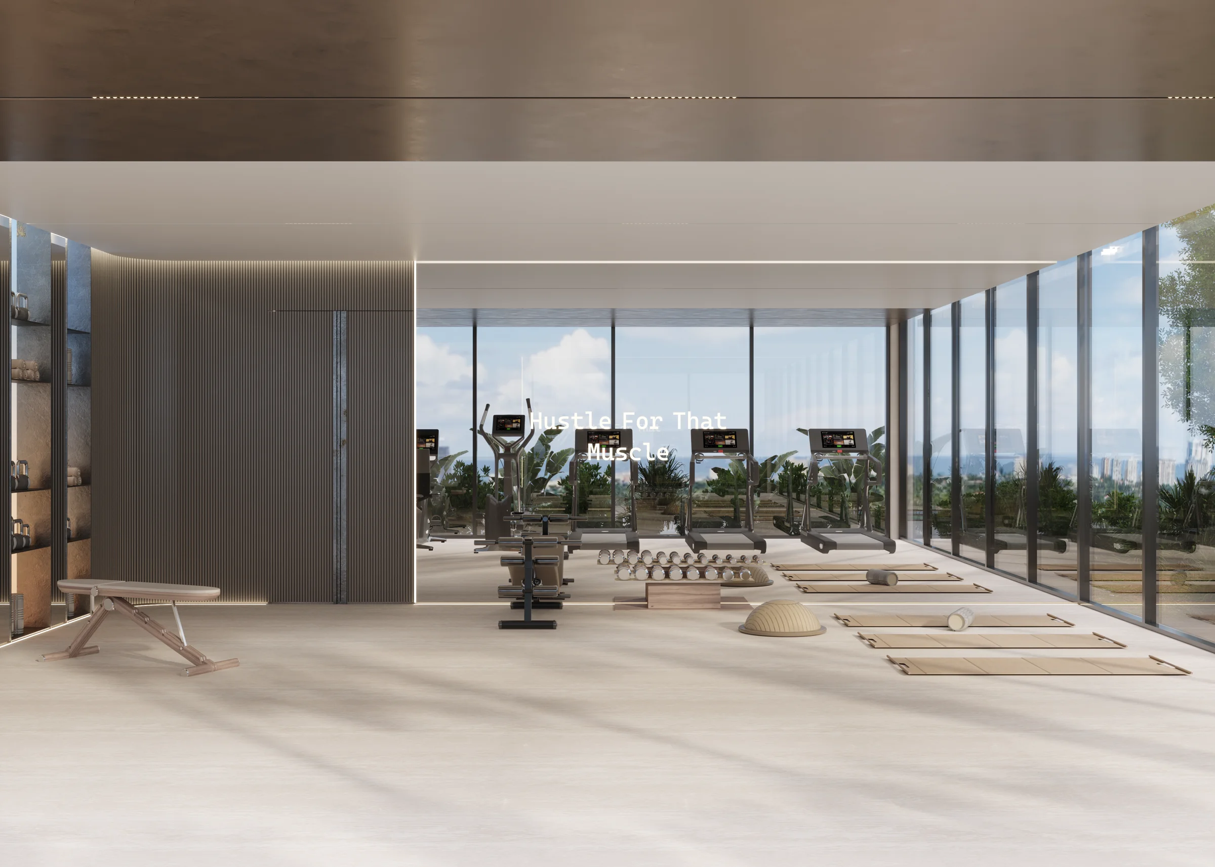 Gym interior